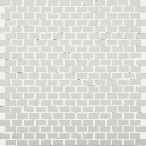 41zero42 Clay41 Mosaic Bricky White 30x30