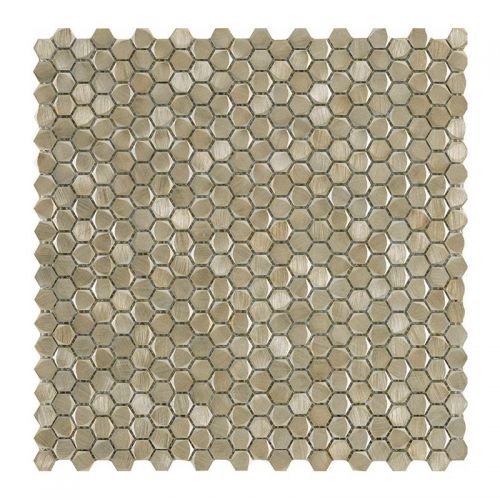 Lantic Gravity Aluminium 3D Hexagon Gold 30,4x31