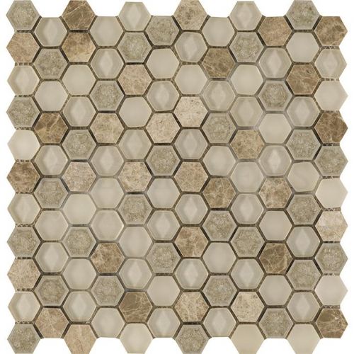 Lantic Colonial Aura Hexagon Creams 29x30