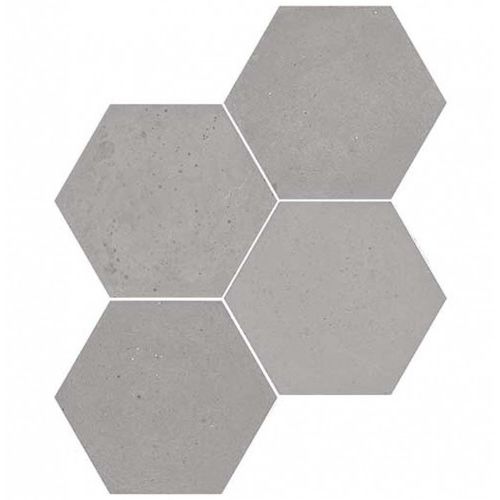 WOW Concrete Hexagon Ash Grey 20x23