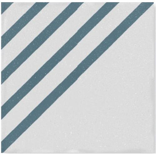 WOW Boreal Dash Decor White Blue 18,5x18,5