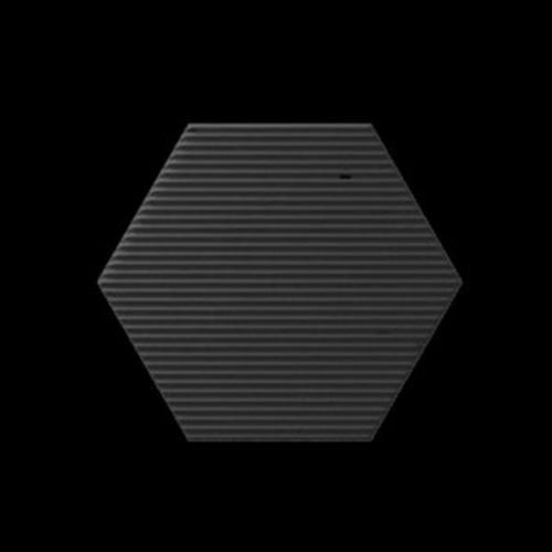 Płytka Heksagonalna WOW Mini Hexa Canale Graphite Matt 15x17,3