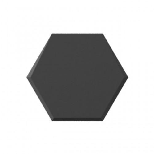 Płytka Heksagonalna 3D, Ścienna WOW Mini Hexa Contract Graphite Matt 15x17,3