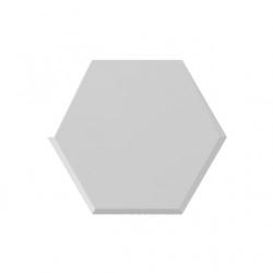Płytka Heksagonalna 3D, Ścienna WOW Mini Hexa Contract Ice White Matt 15x17,3