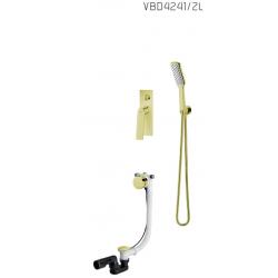 Vedo VBD4241/ZL Kompletny system wannowy podtynkowy I - Złoty