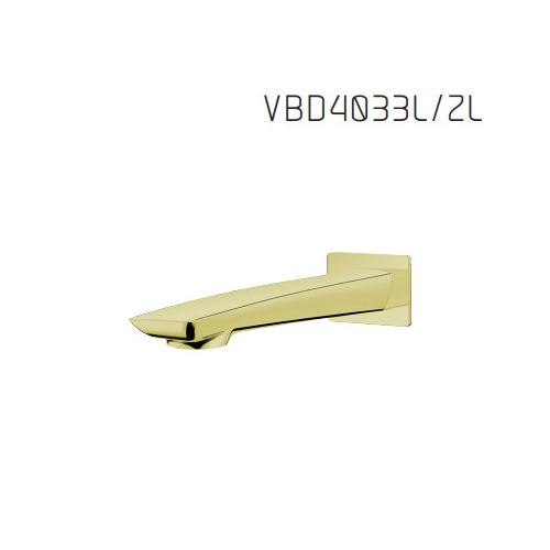 Vedo VBD4033L/ZL Wylewka wannowa ścienna - 185mm - Złoty