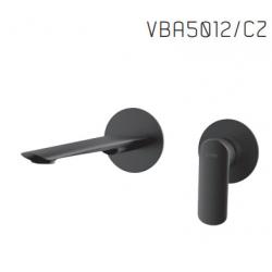 Vedo VBA5012/CZ Bateria umywalkowa ścienna - czarny mat