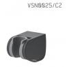 Vedo VSN0025/CZ Uchwyt słuchawki natryskowej DESSO NERO