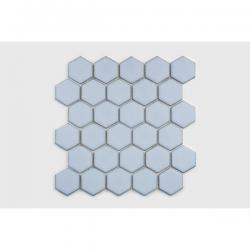 Raw Decor - Płytka Heksagon Duży Bluebell Połysk 28,2 x 27,1