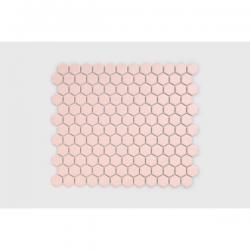 Raw Decor - Płytka Heksagon Mały Pink Matowy 26.0 x 30.0
