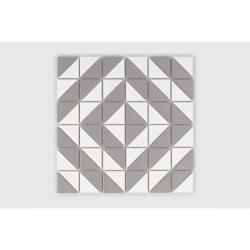 Raw Decor - Płytka Aztec Cube Grey Matowy 27.4 x 27.4