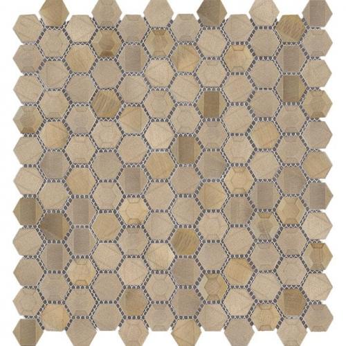 L'Antic Colonial Gravity Aluminium Sides Gold mozaika heksagony 27,7x29,2