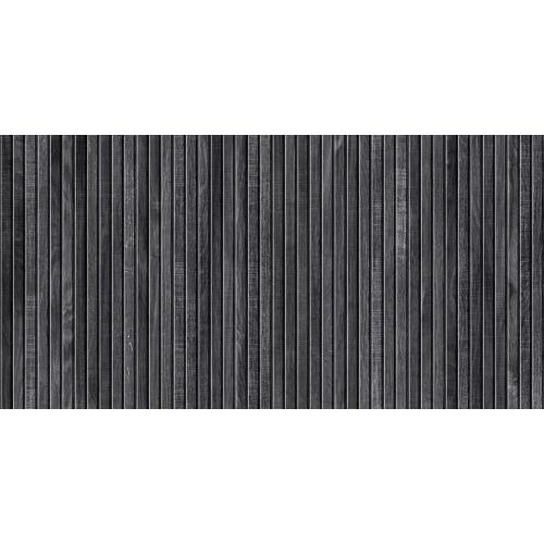 Gres imitujący lamele - Ibero Ribbon Black 60x120 Artwood