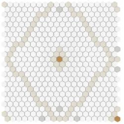 Dunin House Loves Mini Hexagon Rombdance Cotton matt 50,2 x 52,3
